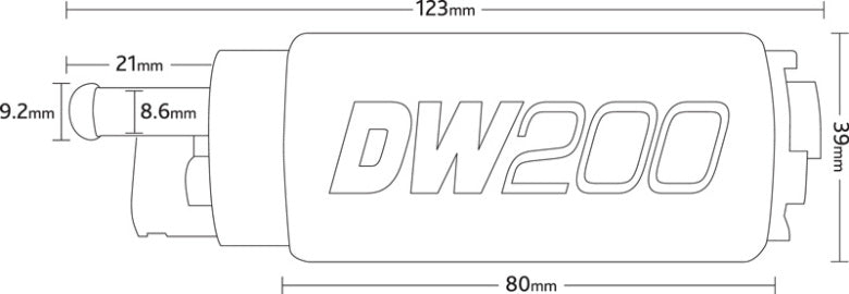 Deatschwerks DW200 in-tank fuel pump