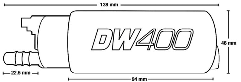 Deatschwerks DW400 in-tank fuel pump