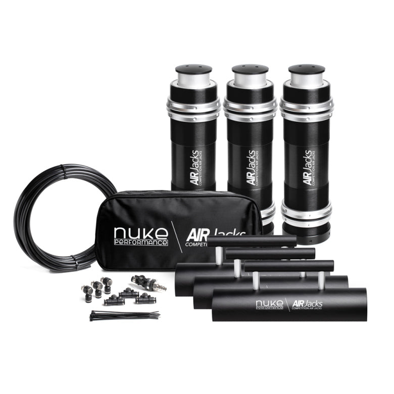 Nuke Performance Air Jack 90 Competition Complete Set 3pc, 8 BAR / 120 PSI