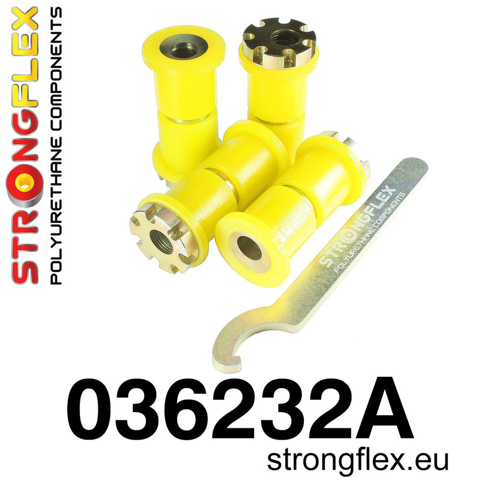Rear trailing arm bush kit eccentric SPORT 036232A