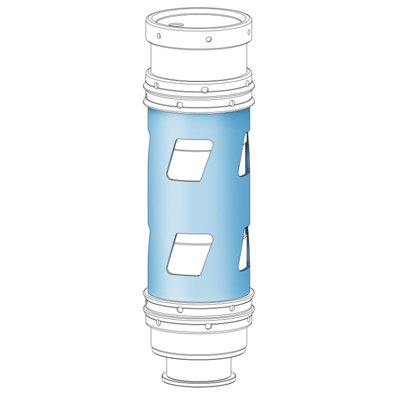 Nuke Performance Mounting steel tube for Air Jack 90 C