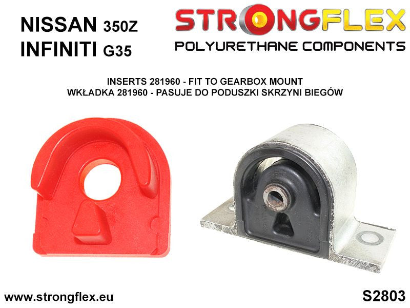 Gearbox mount inserts SPORT 281960A