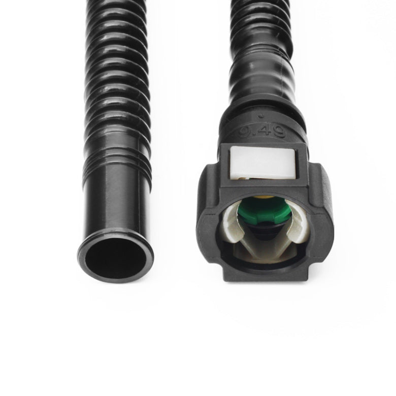 Nuke Performance Pre-assembled in tank 350mm fuel hose with SAE quick connect