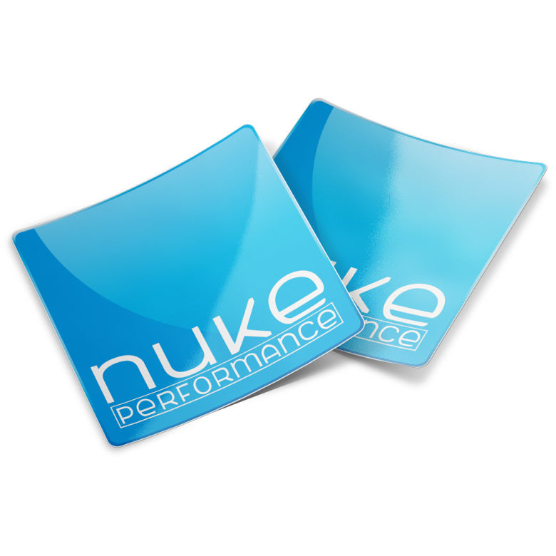 Nuke Performance 2pc Nuke Performance Sticker 80x80mm
