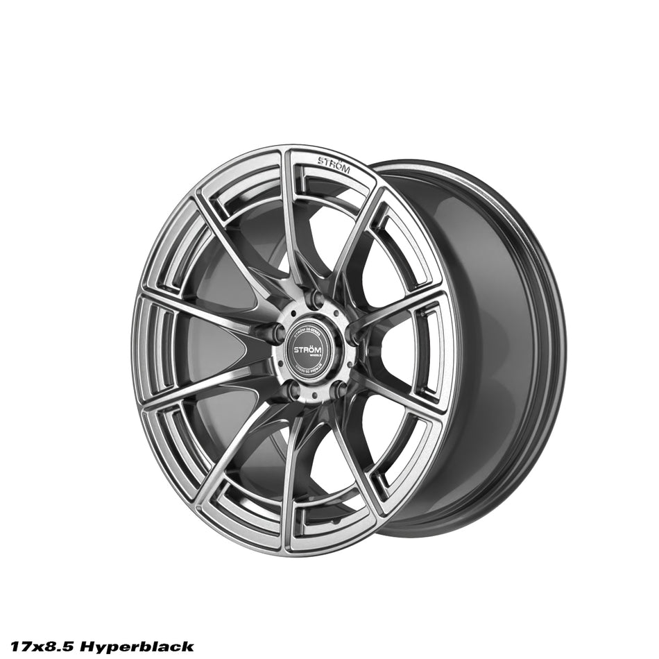 DS-F55 Alloy Wheel 17x8.5 ET26 5x114.3 CB73.1 Light Hyper Black