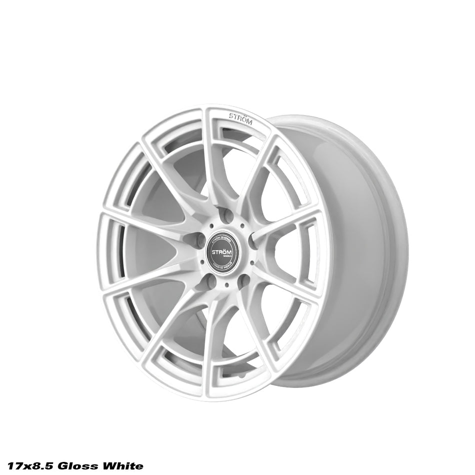 DS-F55 Alloy Wheel 17x8.5 ET26 5x114.3 CB73.1 Full Gloss White