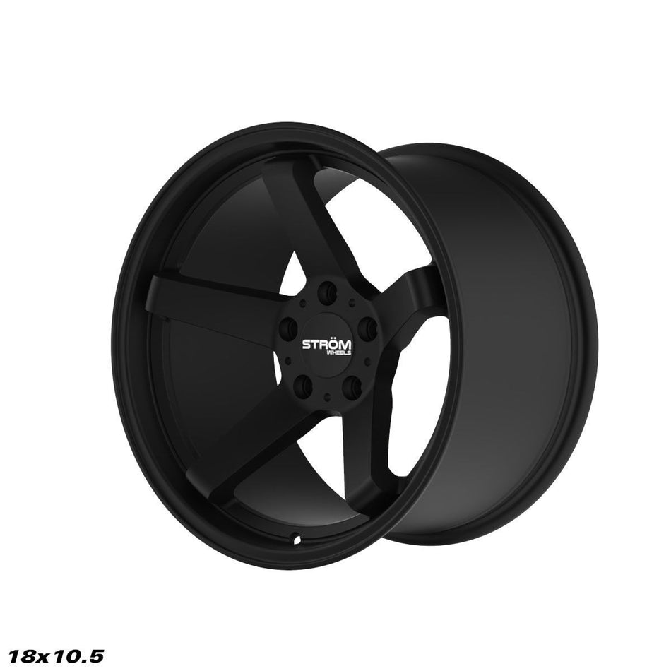 DS-35 Alloy Wheel – 18x10.5 ET10 5x120 CB72.6 Full Satin Black