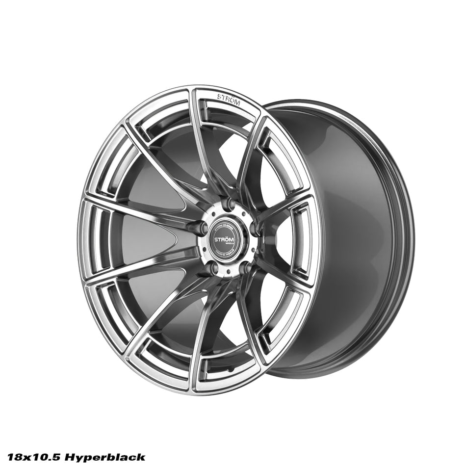 DS-F55 Alloy Wheel 18x10.5 ET10 5x114.3 CB73.1 Light Hyper Black