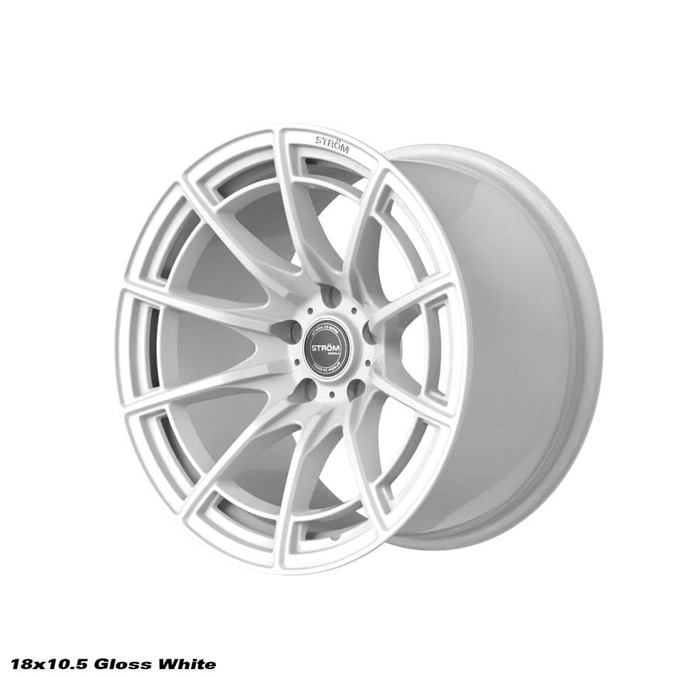 DS-F55 Alloy Wheel 18x10.5 ET10 5x114.3 CB73.1 Full Gloss White