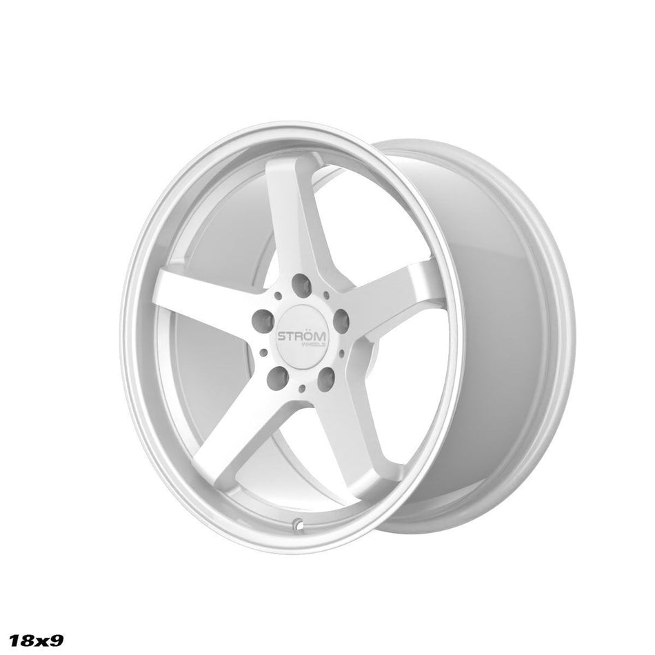 DS-35 Alloy Wheel – 18x9 ET30 5x120 CB72.6 Full Gloss White