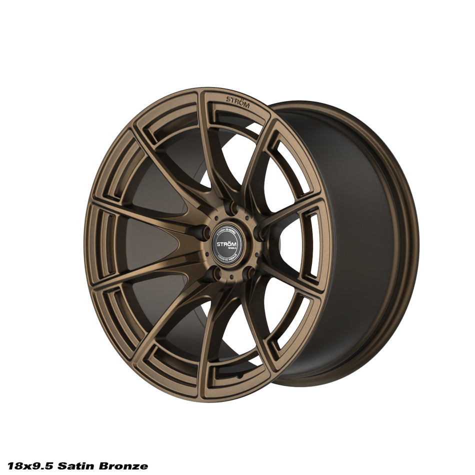DS-F55 Alloy Wheel 18x9.5 ET10 5x114.3 CB73.1 Dark Satin Bronze