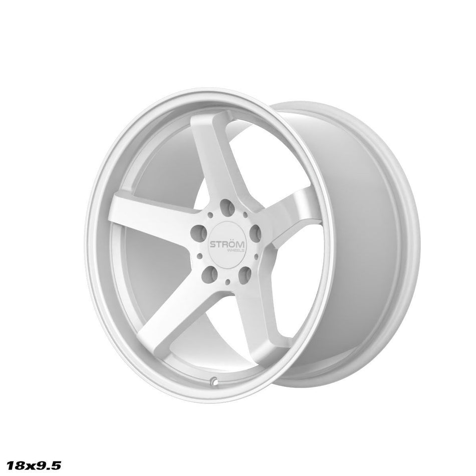 DS-35 Alloy Wheel – 18x9.5 ET15 5x120 CB72.6 Full Gloss White