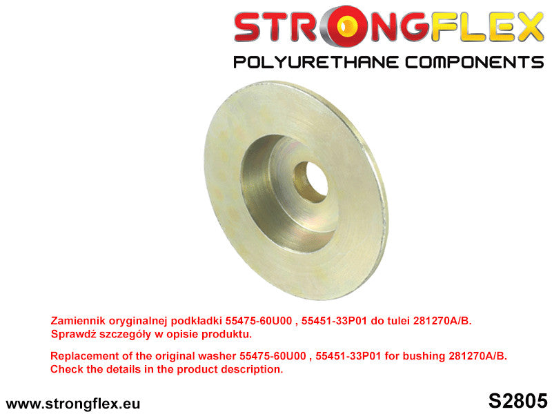 Rear beam mounting bush kit RWD SPORT 286088A