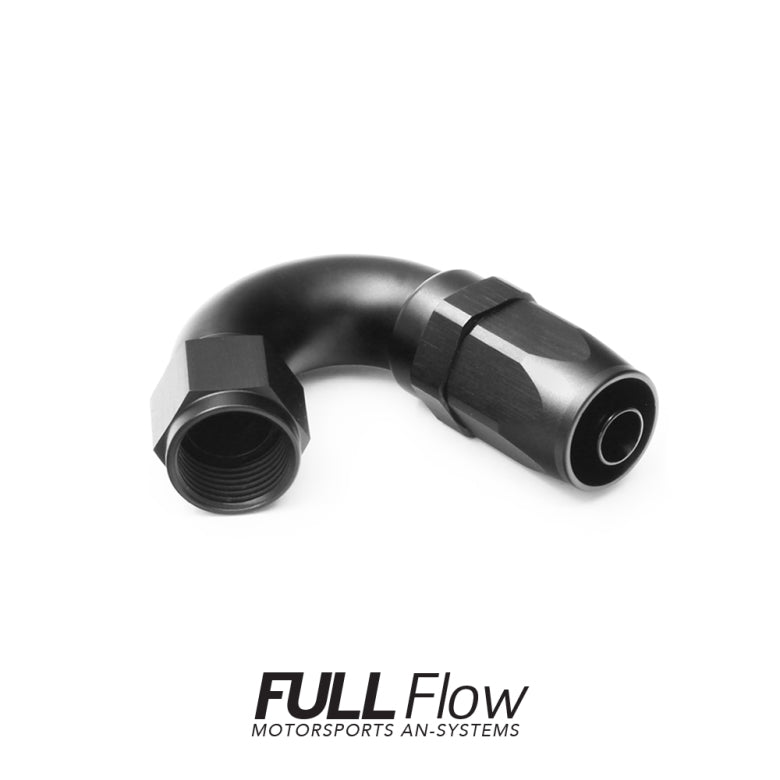 Nuke Performance Full Flow AN Hose End Fitting 150 Degree AN-4