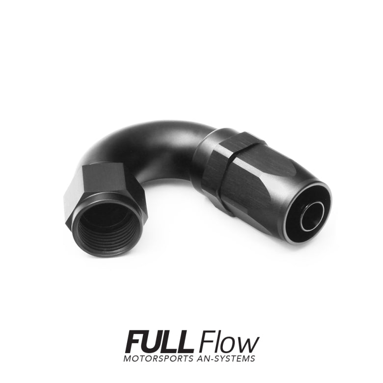 Nuke Performance Full Flow AN Hose End Fitting 150 Degree AN-6