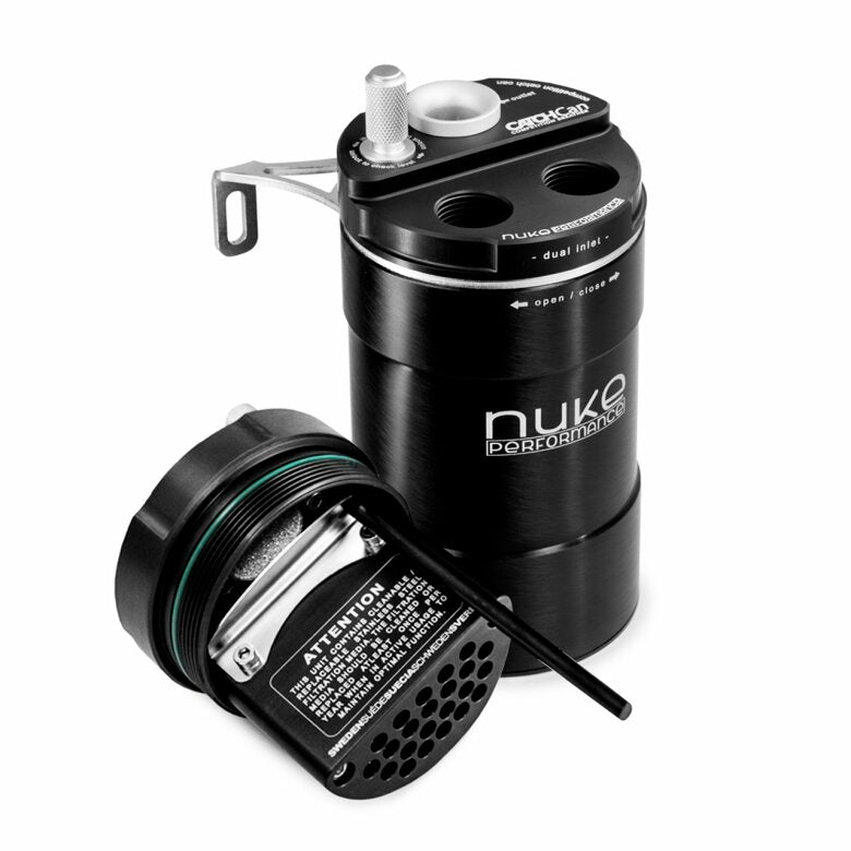 Nuke Performance Competition Catch Can 0.5 liter / 1.0 liter