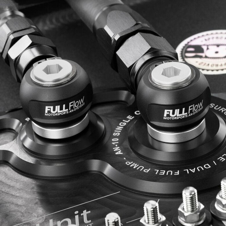 Nuke Performance AN-6 ORB Full Flow Swivel Banjo Fittings