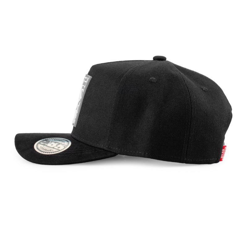 Nuke Performance Black Snapback Cap