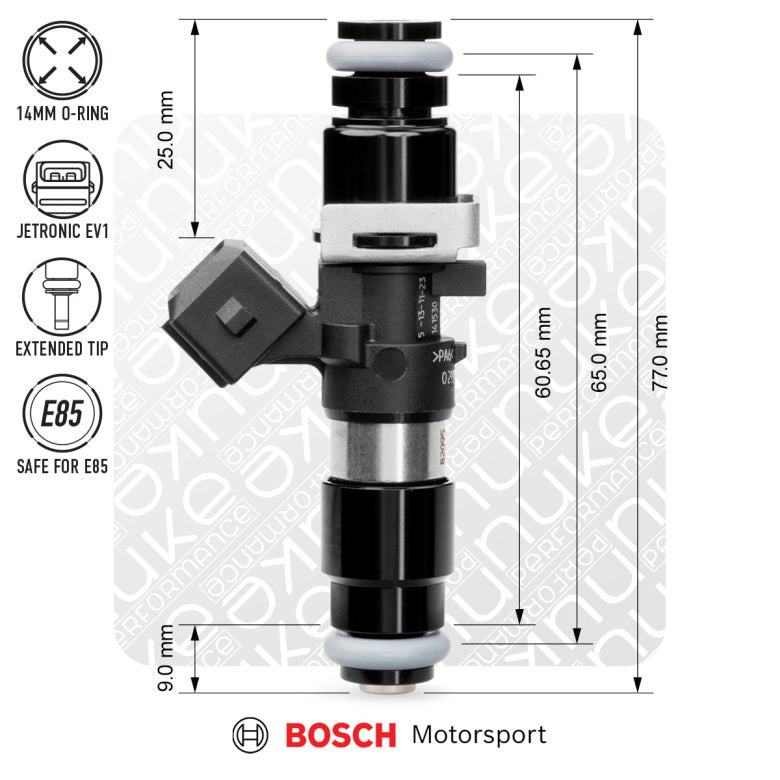 Bosch injector 980cc, 65mm (EV14L)