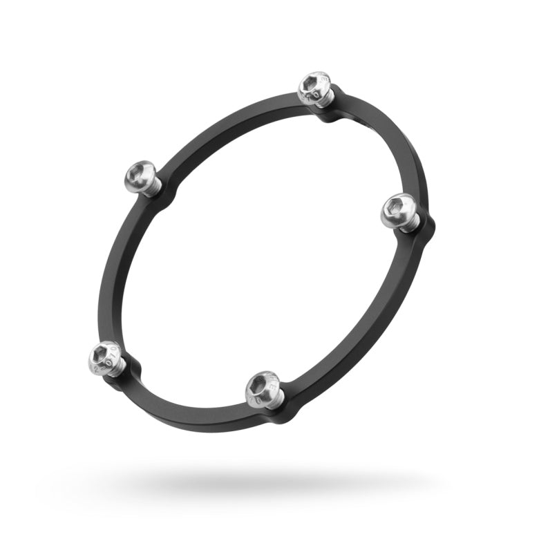 Nuke Performance Aluminum nut ring for Air Jack Valve Enclosure, with M6 bolts