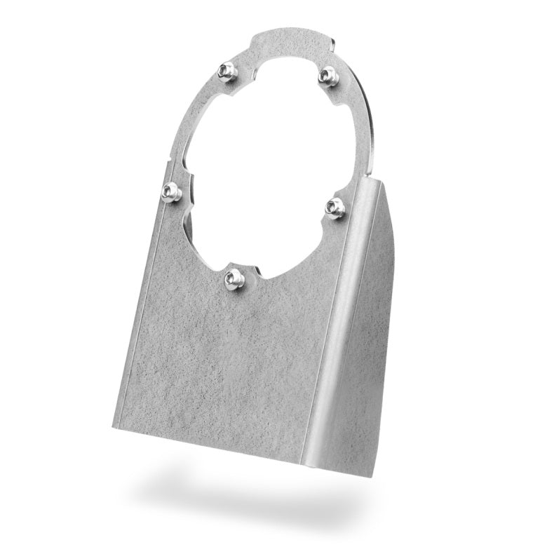 Nuke Performance Steel mounting bracket for Air Jack Valve Enclosure, with M6 bolts