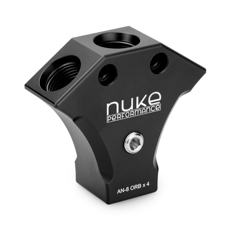Nuke Performance X-Block Adapter Fitting, AN-8 ORB (4x)