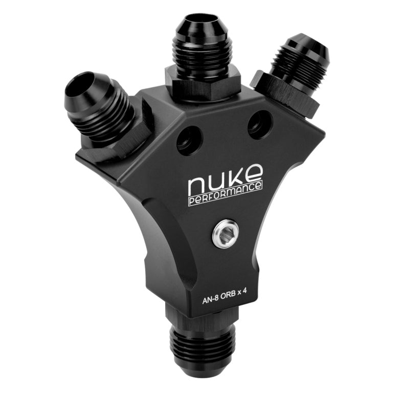 Nuke Performance X-Block Adapter Fitting, AN-8 ORB (4x)