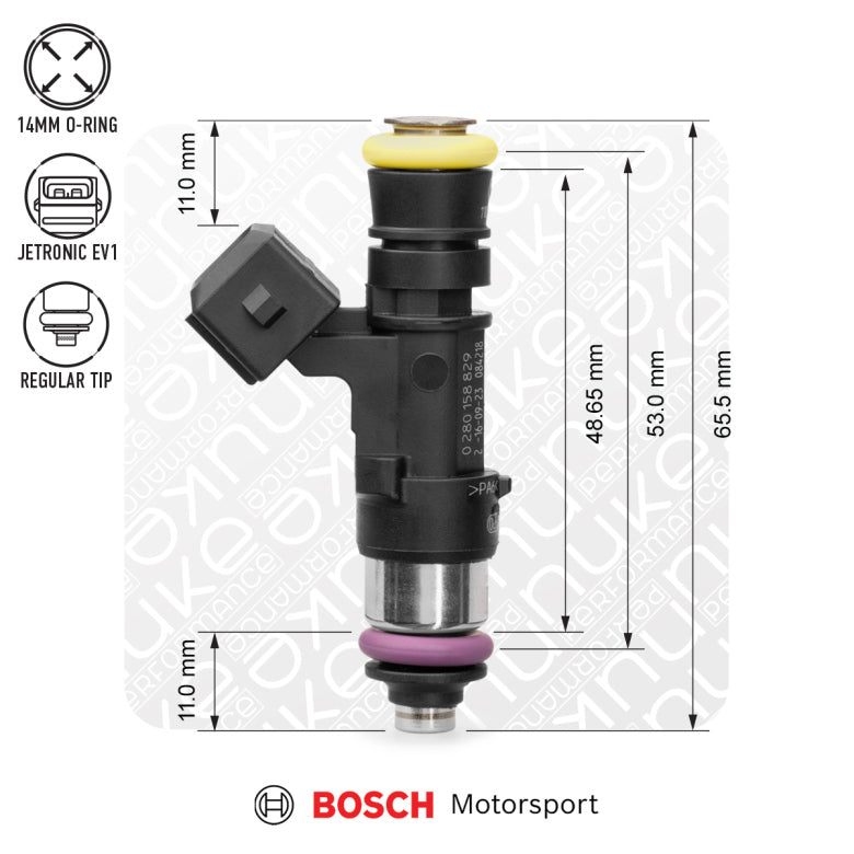 Bosch injector 2200cc NGI2, 53mm (EV14S)