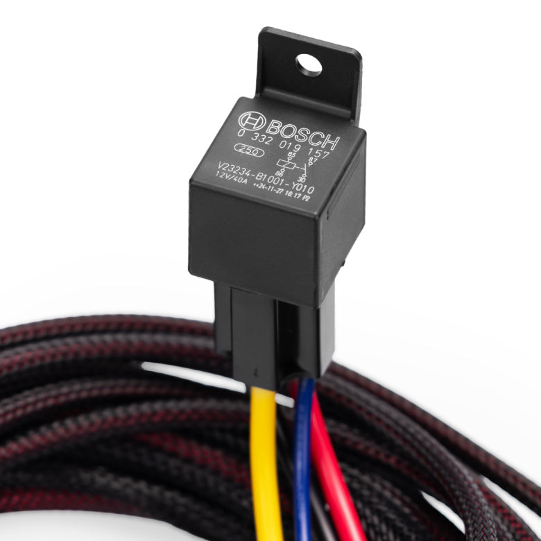 Nuke Performance Wiring kit for single fuel pump, 30-Amp, battery connection
