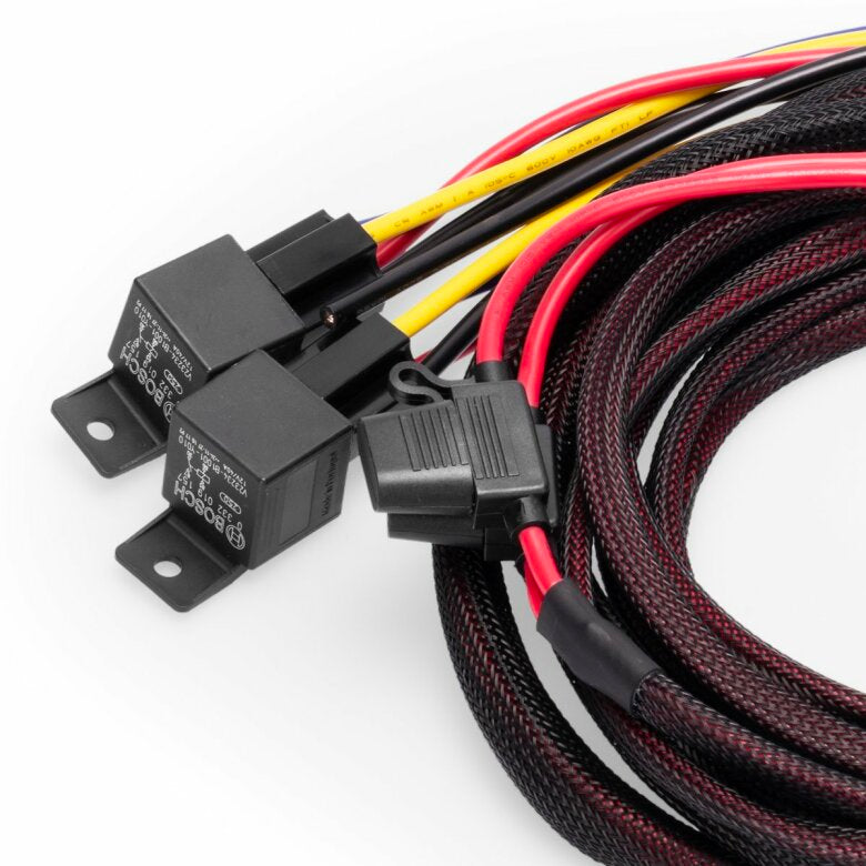 Nuke Performance Wiring kit for dual fuel pumps, 30-Amp, battery connection