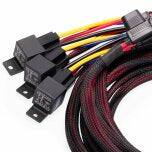 Nuke Performance Wiring kit for triple fuel pumps, 30-Amp, battery connection