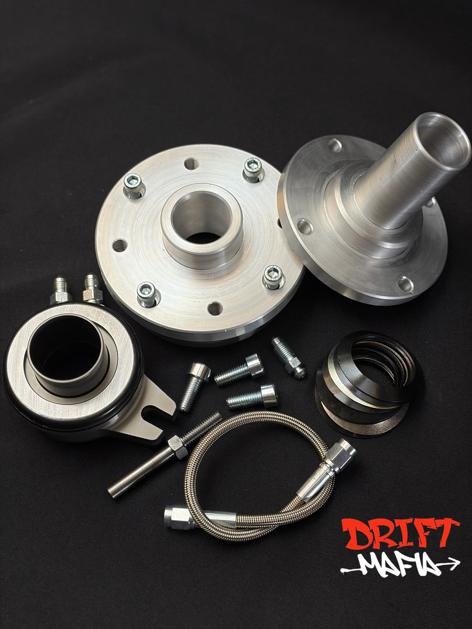 Release Bearing Adapter Kit - Xtreme 230mm Triple Plate - Samsonas RS90 with QuickTime Bellhousing