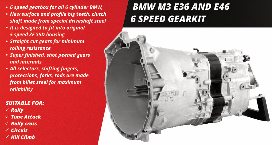 BMW M3 E36/E46 Gear kit 6-Speed