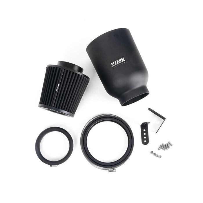 Ramair ProMax Large Universal Foam 76mm Rubber Neck Air Filter in Enclosed Airbox