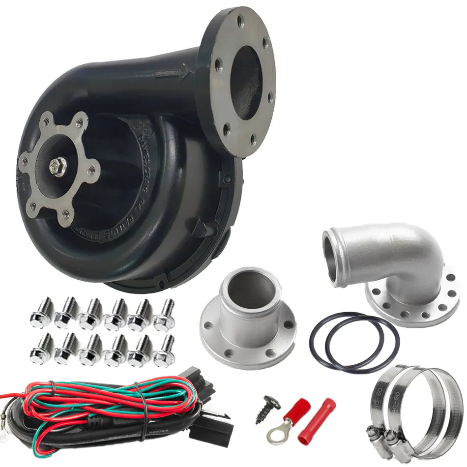 EWP140 Kit Black - Remote Electric Water Pump (12V)