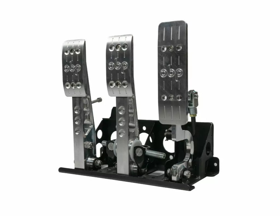 Pro-Race V2 Floor Mounted Bulkhead Fit 3 Pedal System