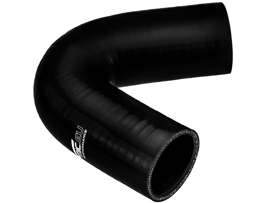 Silicone elbow 135' 38mm Black