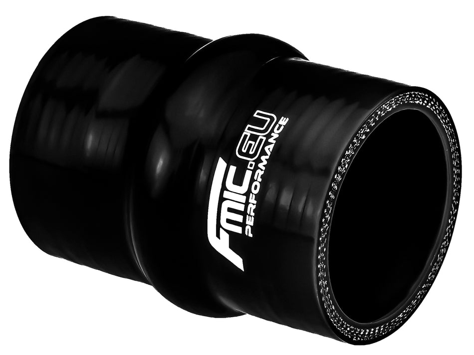 Silicone Hump Hose 45mm Black