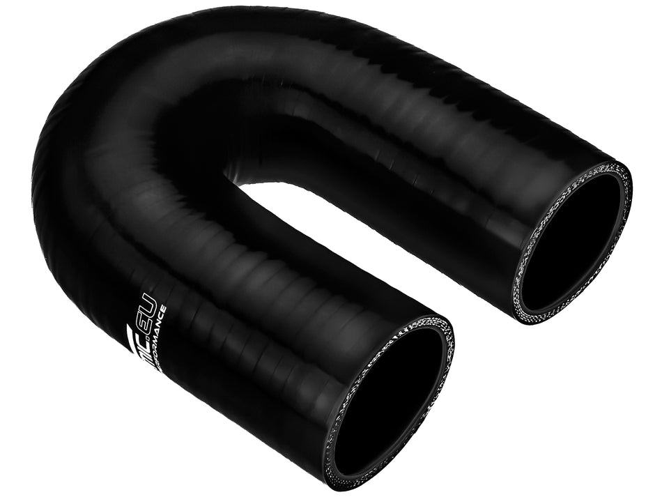Silicone elbow 180' 35mm Black