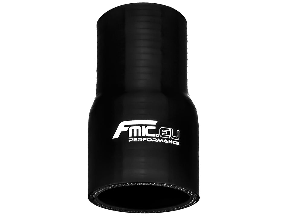 Silicone straight reducer 13/22mm Black