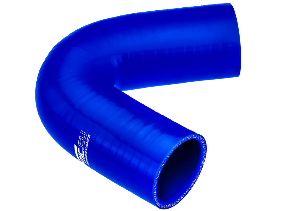 Silicone elbow 135' 57mm Blue