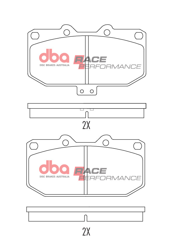 DBA Brake Pads Race Performance DB1170RP