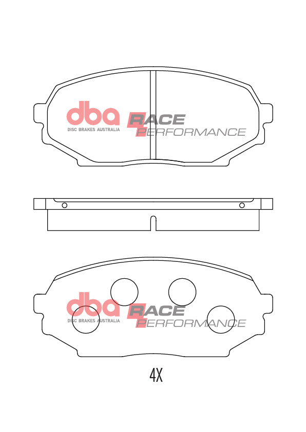 DBA Brake Pads Race Performance DB1178RP