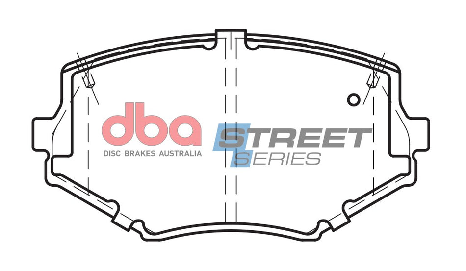 DBA Brake Pads Street Series Ceramic DB1282SS