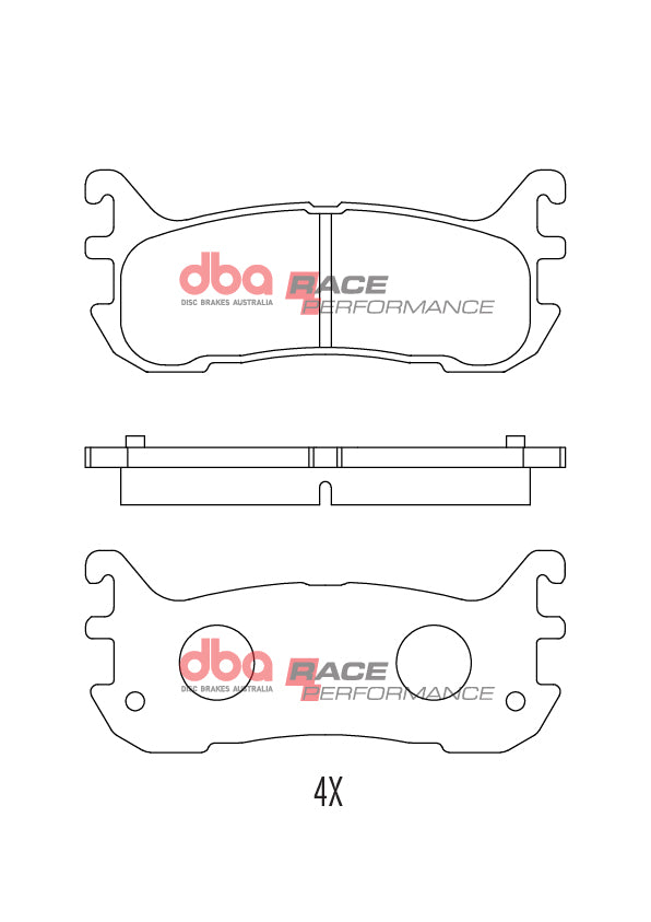 DBA Brake Pads Race Performance DB1283RP