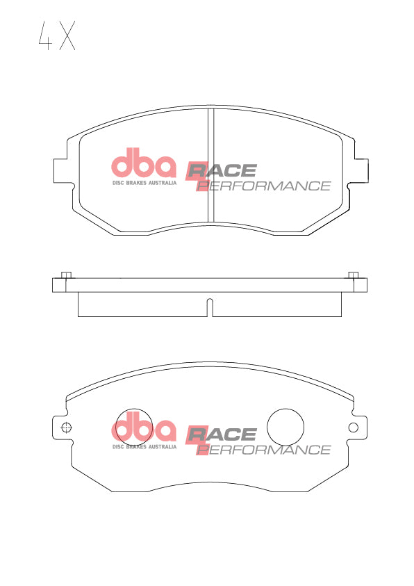 DBA Brake Pads Race Performance DB1491RP