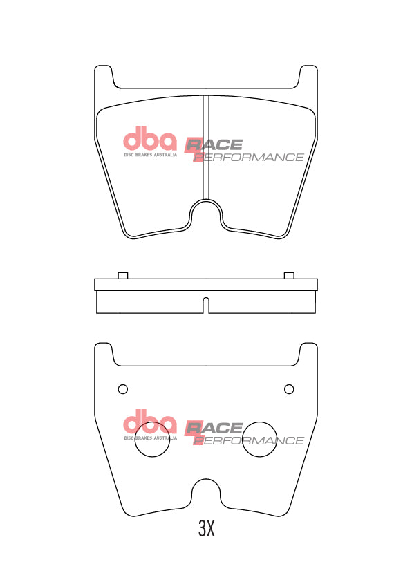 DBA Brake Pads Race Performance DB15005RP