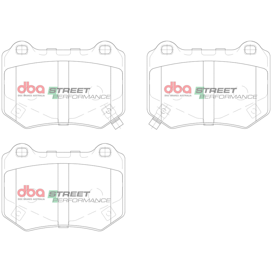 DBA Brake Pads Street Performance DB15007SP