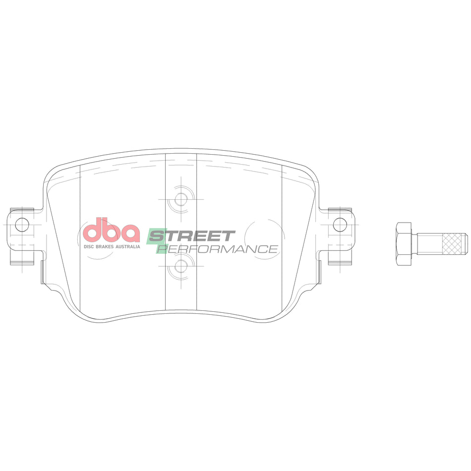 DBA Brake Pads Street Performance DB15009SP