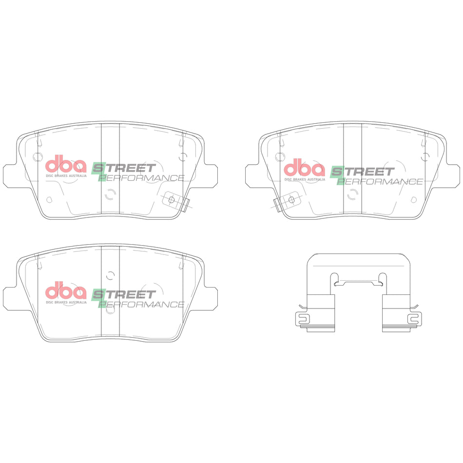DBA Brake Pads Street Performance DB15013SP